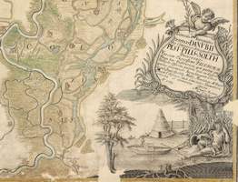 Ruttkay: A Duna Pest megyei szakaszának térképe1763